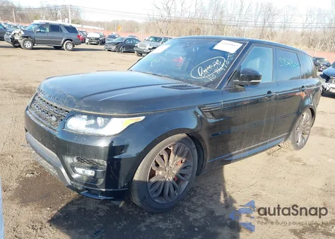 2017 Land Rover Range Rover Sport 3.0L V6 Supercharged Hse Dynamic из США, поврежденный, VIN SALWV2FV0HA168648